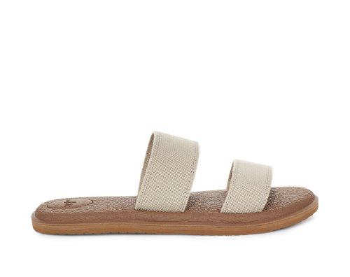 Sandale Sanuk Yoga Gora Femme - Marron / Beige LSUPWK012